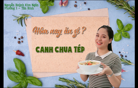 Trổ tài nấu canh chua tép