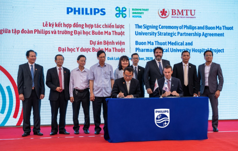 Philips và Trường đại học Buôn Ma Thuột ký kết hợp đồng hợp tác chiến lược dài hạn xây dựng bệnh viện thông minh