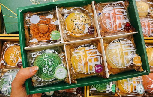 Đưa xôi xéo, trà sữa trân châu... vào bánh trung thu