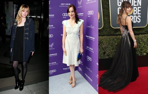 20 năm lột xác phong cách của nữ chính '50 sắc thái'