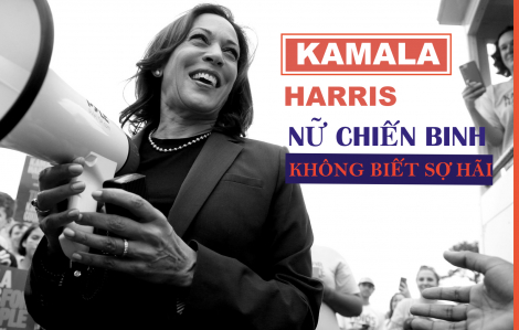 [Infographic] Kamala Harris - Nữ chiến binh không biết sợ hãi