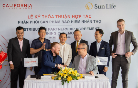 Sun Life Việt Nam và California Fitness & Yoga ký kết thỏa thuận hợp tác