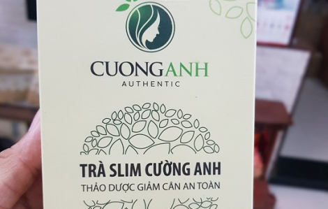 Người tiêu dùng được cảnh báo không sử dụng lô trà Slim Cường Anh