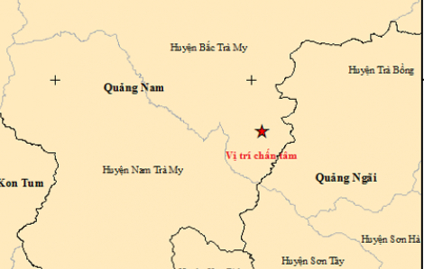 Động đất ở Quảng Nam, Quảng Ngãi