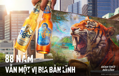 Tiger® Beer kỷ niệm 88 năm - vẫn một vị bia bản lĩnh