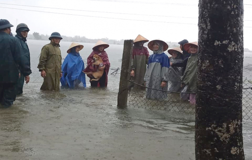 Hà Tĩnh lệnh sơ tán hơn 45.000 người