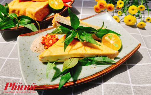 Đậu hũ hấp rau răm – món ăn chơi lạ lùng