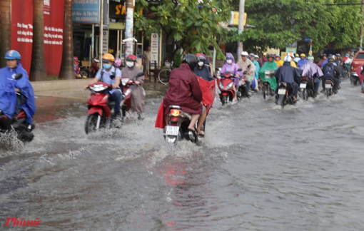 Ảnh hưởng bão số 9, TPHCM sẽ có mưa trên diện rộng