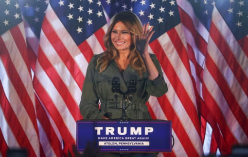 Đệ nhất phu nhân Melania Trump lần đầu vận động tranh cử cho chồng