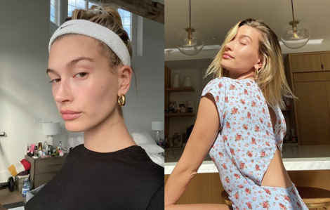 Bí quyết của Sao: Hailey Bieber dưỡng da khi còn ẩm giúp trắng sáng