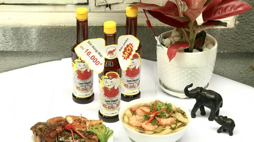 Nước mắm truyền thống Voi Đầu Bếp - dòng sản phẩm mới của Công ty Liên Thành