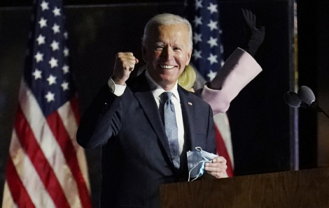 Ông Joe Biden đắc cử Tổng thống Mỹ thứ 46