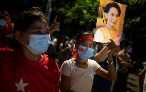 Đảng của bà Suu Kyi tuyên bố chiến thắng ở Myanmar