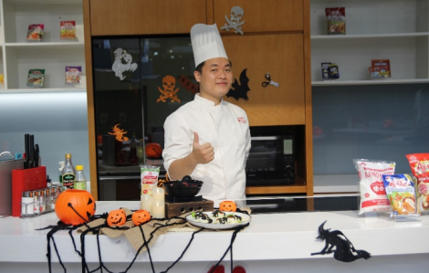 Ngập tràn không khí Halloween tại Ajinomoto Cooking Studio