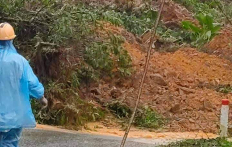 Quảng Nam: Lại sạt lở núi, 1 người tử vong