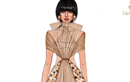 Cận cảnh bộ váy đạt Kỷ lục Việt Nam