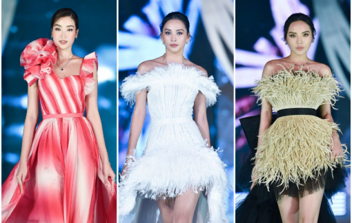 “Rừng” hoa hậu khoe sắc trong những bộ cánh gợi cảm