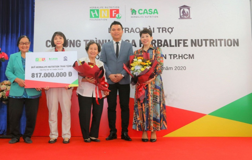 Quỹ Herbalife Nutrition Foundation tiếp tục hỗ trợ dinh dưỡng cho hơn 800 em nhỏ có hoàn cảnh khó khăn trên toàn quốc