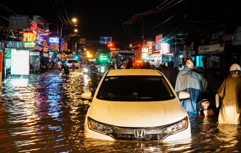 Hôm nay, TPHCM sẽ ngập ở nhiều nơi