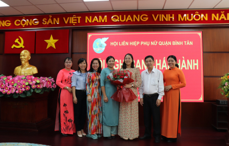 Hội LHPN quận Bình Tân có tân Chủ tịch
