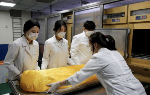 Clip: Phụ nữ Hàn Quốc hành nghề xử lý xác chết
