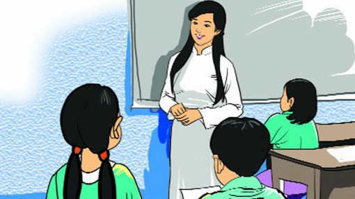 Đàn bà gõ đầu trẻ