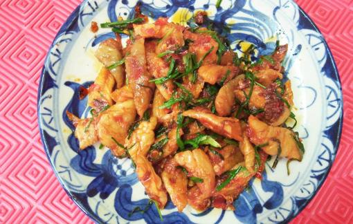 Dưa thính ngày mưa