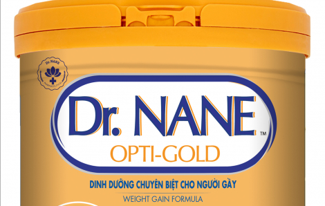 Dr. Nane Opti-Gold Gain+ - Dinh dưỡng cho người gầy tăng cân hiệu quả