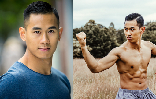 Vẻ điển trai của diễn viên gốc Việt từng tham gia phim Hollywood