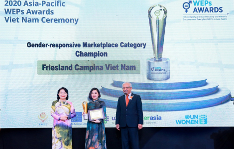 FrieslandCampina Việt Nam tự hào nhận giải thưởng trao quyền cho phụ nữ khu vực châu Á - Thái Bình Dương