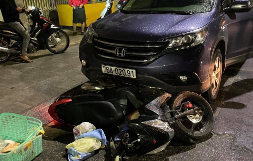 Nữ nhân viên ngân hàng tông sản phụ bị phạt 46 triệu đồng và tước bằng lái 23 tháng