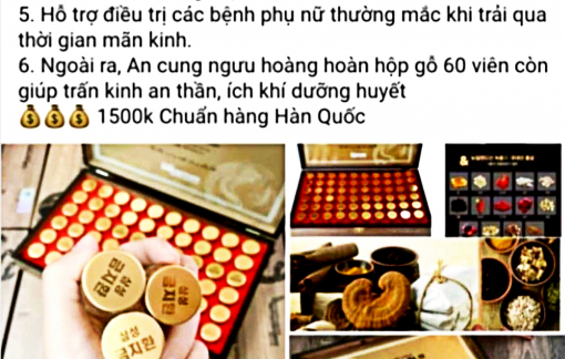 An cung ngưu hoàng hoàn: cứu hay hại người?