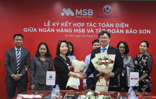 MSB và Tập đoàn Bảo Sơn ký kết hợp tác toàn diện