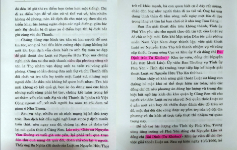 Nhiều sai sót trong cuốn sách "Nguyễn Hữu Thọ tiểu sử"
