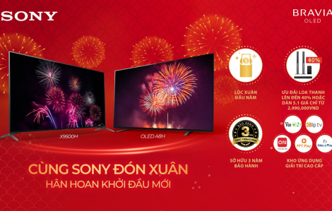 Chương trình khuyến mãi đặc biệt mùa Tết “Cùng Sony đón xuân - Hân hoan khởi đầu mới”