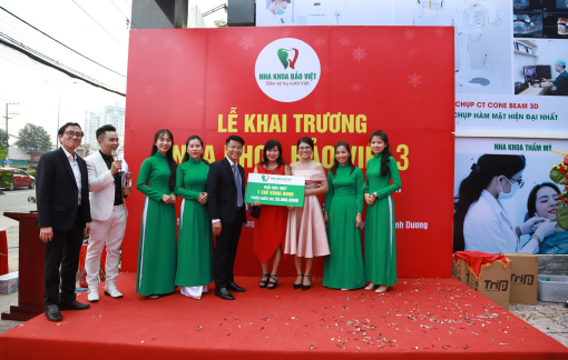 Nha khoa Bảo Việt khai trương chi nhánh thứ 3 tại TP.Thủ Dầu Một, tỉnh Bình Dương