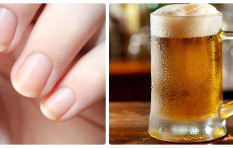 Vì sao nên cho móng tay "uống" bia?