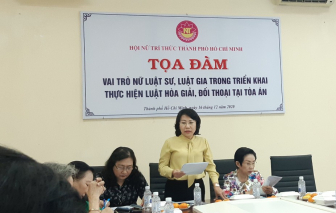 65,93% số vụ án hôn nhân và gia đình được hòa giải thành
