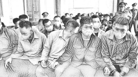 "Tý Bà Dòm'' và các trợ thủ bị phạt 75 năm tù