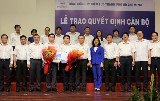 EVN trao quyết định bổ nhiệm Phó tổng giám đốc EVNHCMC