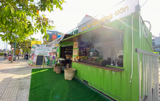 Có gì trong "siêu thị của nông dân" đầu tiên tại Sài Gòn?