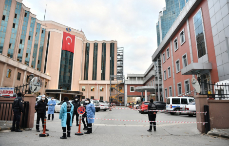 8 người chết trong vụ cháy bệnh viện điều trị COVID-19 tại Thổ Nhĩ Kỳ