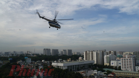 Cận cảnh bệnh viện ở Sài Gòn đưa trực thăng đi cấp cứu bệnh nhân