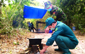 Những người lính biên cương vững vàng chống dịch COVID-19