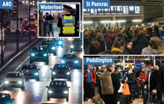 Người dân Anh tháo chạy khỏi thủ đô trước lệnh phong tỏa