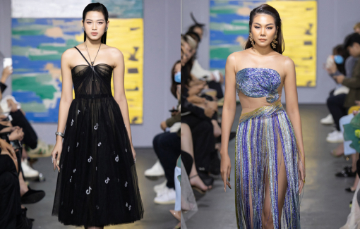 Hoa hậu Đỗ Thị Hà, Thanh Hằng so kè vẻ gợi cảm trên sàn diễn