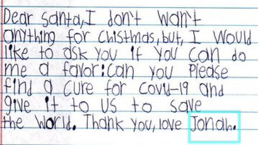 Một cậu bé gửi thư xin quà đặc biệt, khiến ông già Noel "toát mồ hôi"