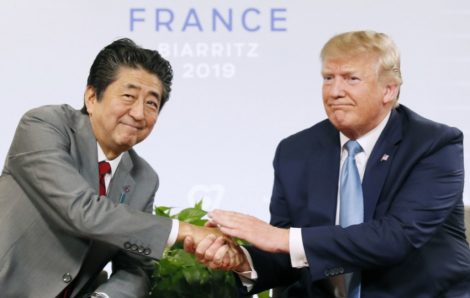 Tổng thống Trump tặng huân chương cao quý cho ông Shinzo Abe và các Thủ tướng Ấn Độ, Úc