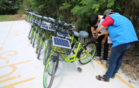 Xe đạp công cộng ở TPHCM được người dân ủng hộ