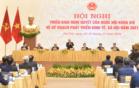 Tổng bí thư, Chủ tịch nước Nguyễn Phú Trọng: Năm 2021 phải tốt hơn năm 2020